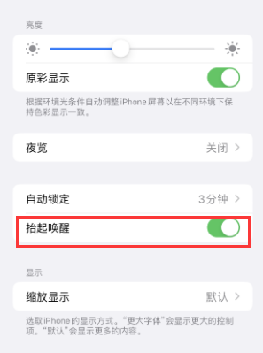 获嘉苹果授权维修站分享iPhone轻点无法唤醒怎么办