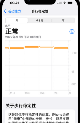 获嘉iPhone手机维修如何在iPhone开启'步行稳定性通知'