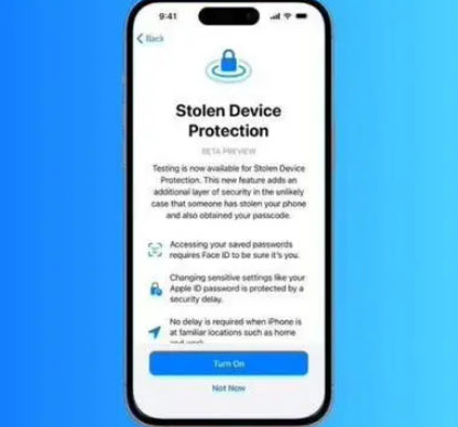 获嘉苹果授权维修店分享被盗设备保护功能开启方法 